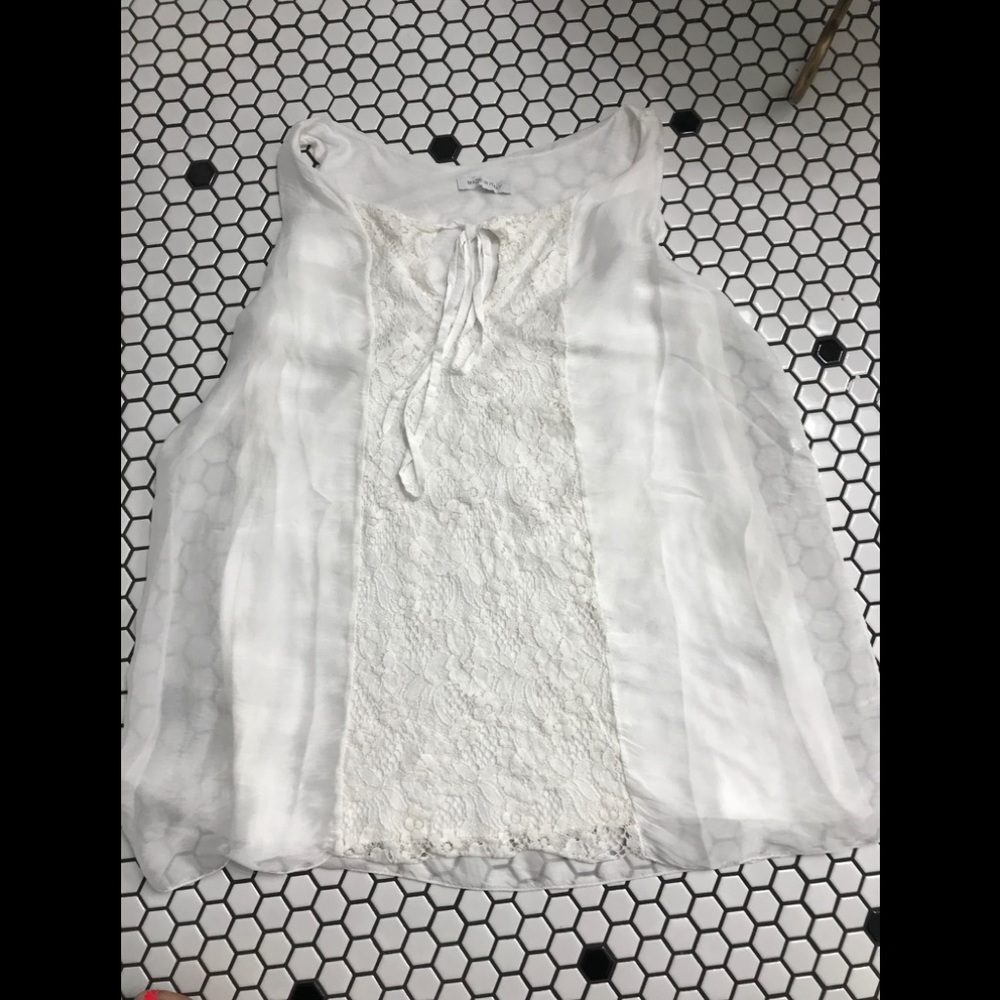 Made in Italy sleeveless top size u (Italian)